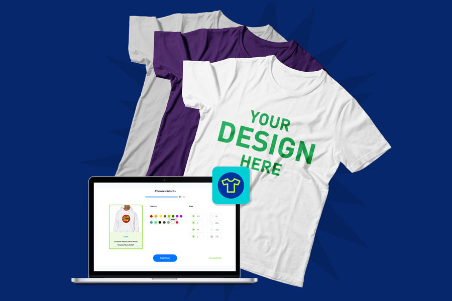 Print on demand with dropshipping in the UK