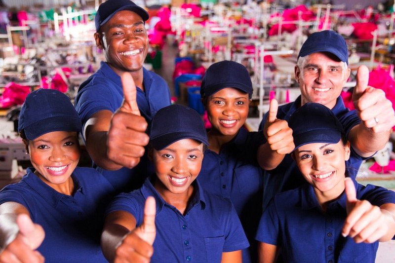 Complete work unifroms embroidered in the uk