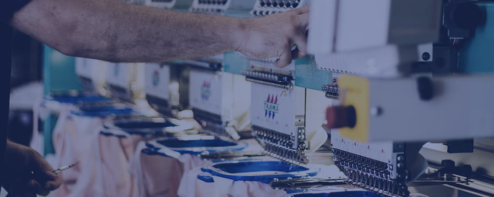 Embroidery services for companies in the UK